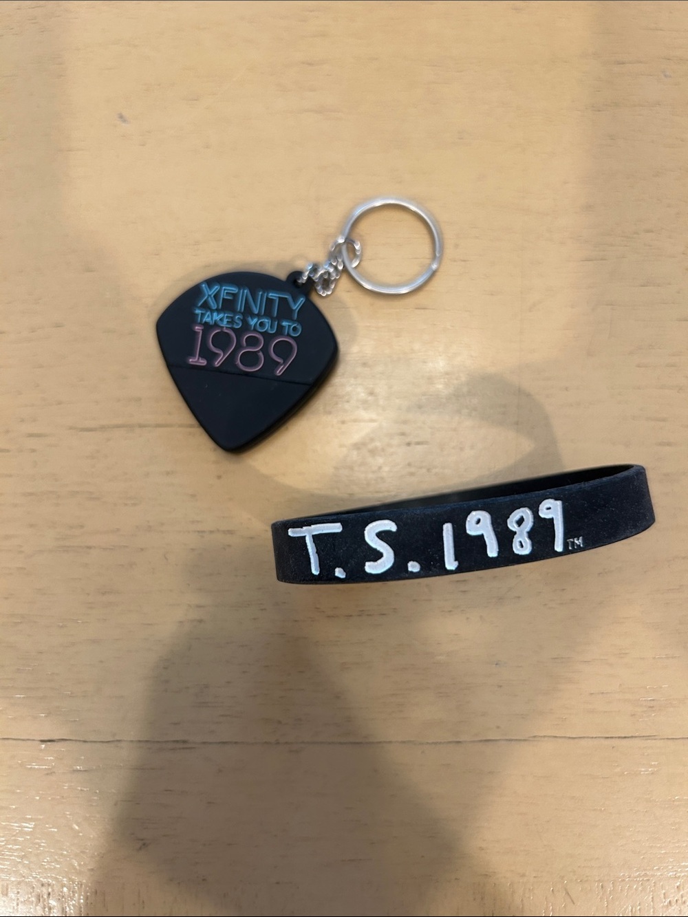 Taylor Swift 1989 World Tour USB drive and bracelet